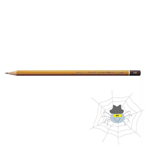 Grafitceruza KOH-I-NOOR 1500 5B hatszögletű