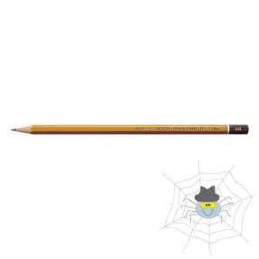 Grafitceruza KOH-I-NOOR 1500 8B hatszögletű