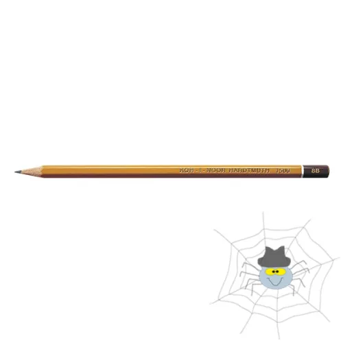 Grafitceruza KOH-I-NOOR 1500 8B hatszögletű