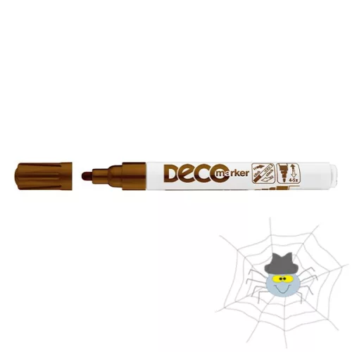 Lakkmarker ICO DecoMarker 2-4mm barna