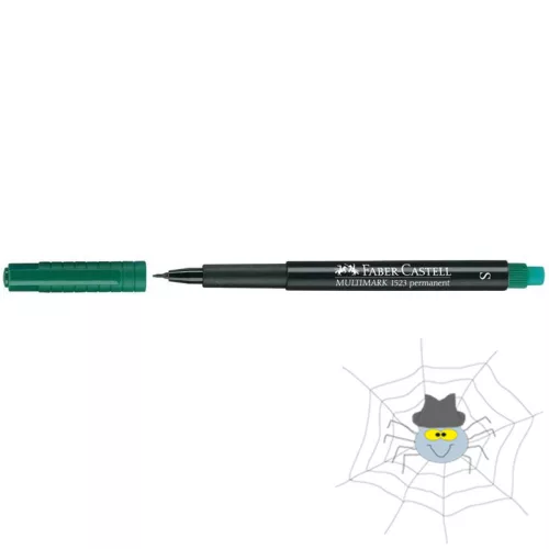Alkoholos marker FABER-CASTELL S 0,4 mm zöld
