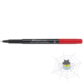 Alkoholos marker FABER-CASTELL M 1 mm piros