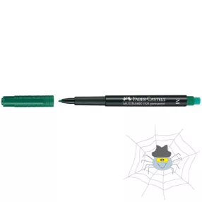 Alkoholos marker FABER-CASTELL M 1 mm zöld
