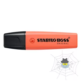   Szövegkiemelő STABILO Boss Original Pastel 1-5mm halvány koral piros