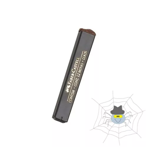 Grafitbél FABER-CASTELL 9125 2B 0,5mm 12 szál/tubus