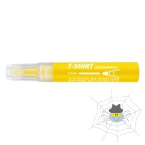 Textilmarker ICO T-Shirt flour sárga