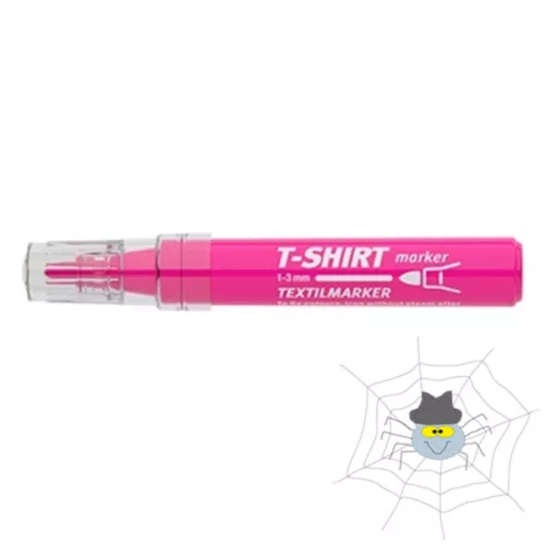Textilmarker ICO T-Shirt flour rózsa
