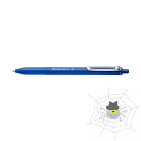 Golyóstoll PENTEL iZee nyomógombos 0,35 mm kék