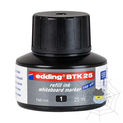 Tinta EDDING BTK25 táblamarkerhez 25 ml fekete