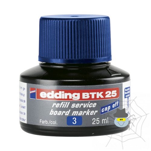 Tinta EDDING BTK25 táblamarkerhez 25 ml kék