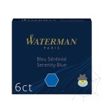 Tintapatron WATERMAN kék 6 db/ doboz S0110940
