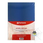   FORTUNA A4 230 gram matt bőrhatású kék hátlap - 100 db/csomag