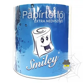   Kéztörlő tekercses SMILE  XXL 2 rétegű 500 lapos 1 tekercses