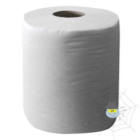   Kéztörlő tekercses FORTUNA Premium maxi 19cm 110m 2 rétegű hófehér 6/csom