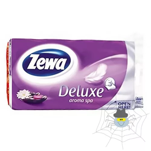 Toalettpapír ZEWA Deluxe 3 rétegű 16 tekercses Levendula