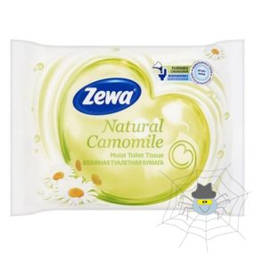 Nedves toalettpapír ZEWA 42db-os Nature Camomile