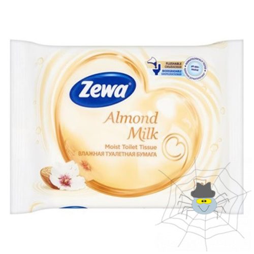 Nedves toalettpapír ZEWA 42db-os Almond Milk