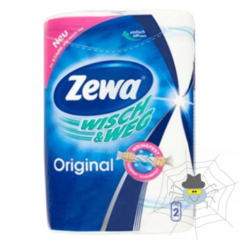 Kéztörlő tekercses háztartási ZEWA Premium 2 rétegű 2 tekercses 45 lap