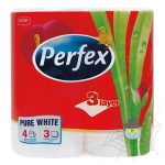 PERFEX 3 rétegű toalettpapír - 4 tekercs/csomag