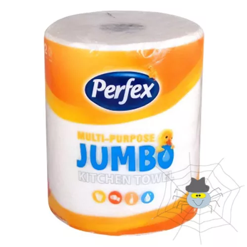 Kéztörlő tekercses háztartási PERFEX Boni Jumbo 2 rétegű 1 tekercses