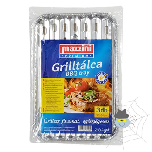 Grilltálca MAZZINI Premium 3 db/csomag