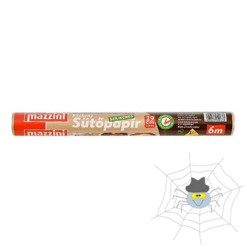 Sütőpapír MAZZINI keskeny szilikonos 29cm x 6m