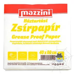 Zsírpapír MAZZINI 40x60cm 5 ív/csomag