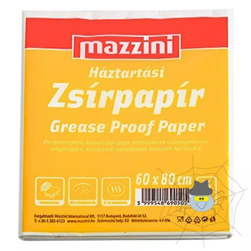 Zsírpapír MAZZINI 60x80cm 5 ív/csomag