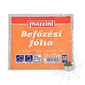 Befőzési fólia MAZZINI 17x17cm 50 db/csomag