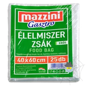 Élelmiszerzsák MAZZINI Gastro erős 40x60cm 25 db/csomag