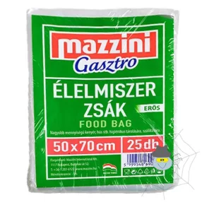 Élelmiszerzsák MAZZINI Gastro erős 50x70cm 25 db/csomag