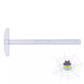 T-Vonalzó ARISTO fix fejjel 75 cm víztiszta