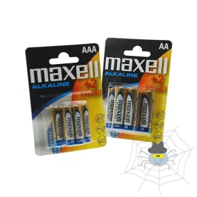 Elem ceruza MAXELL (AA, LR06) 4+2/BL