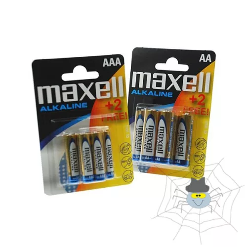 Elem ceruza MAXELL (AA, LR06) 4+2/BL