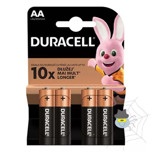 Elem ceruza DURACELL Basic MN1500 AA 4-es
