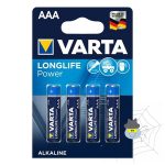 Elem micro VARTA Longlife Power AAA 4-es
