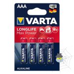 Elem micro VARTA Longlife Max Power AAA 4-es