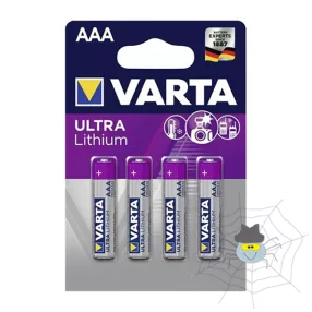 Elem ceruza VARTA Ultra Líthium AAA 4-es
