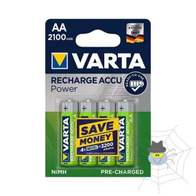   Elem ceruza tölthető VARTA Recharge Accu Power AA 4x2100 mAh
