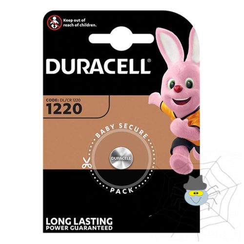 Elem gomb DURACELL DL1220 1-es