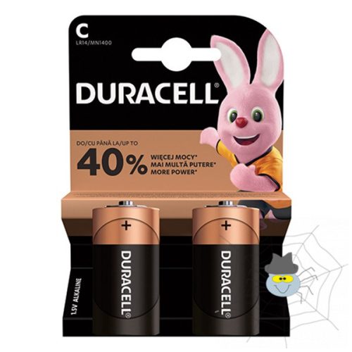 Elem DURACELL Basic MN1400 C baby 2-es