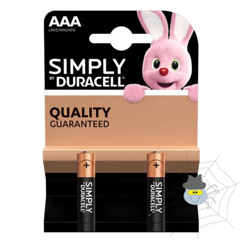 Elem mikro DURACELL Basic MN2400 AAA 2-es