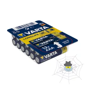 Elem micro VARTA Longlife AAA 12-es