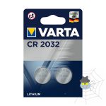 VARTA CR2032 3V lithium gombelem - 2 db/csomag