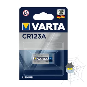Elem gomb VARTA CR123 1-es