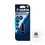 Adapter autós VARTA Car Charger Dual USB -A/USB-C 12V
