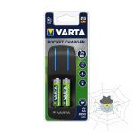Akkumulátor töltő VARTA Pocket + 4db AA 2600 mAh