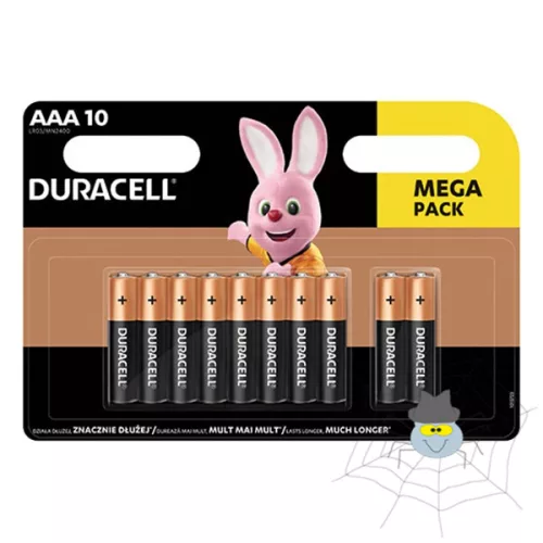 Elem mikro DURACELL Basic AAA 10-es