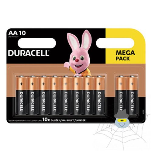 Elem ceruza DURACELL Basic AA 10-es