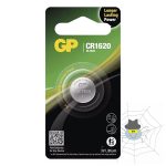 Elem gomb GP CR1620 Líthium 1db/bliszter